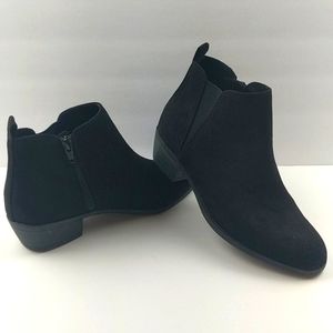 Black booties size 7.5 medium